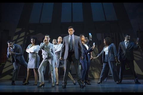 James Mateo-Salt and The cast of Ghost the Musical